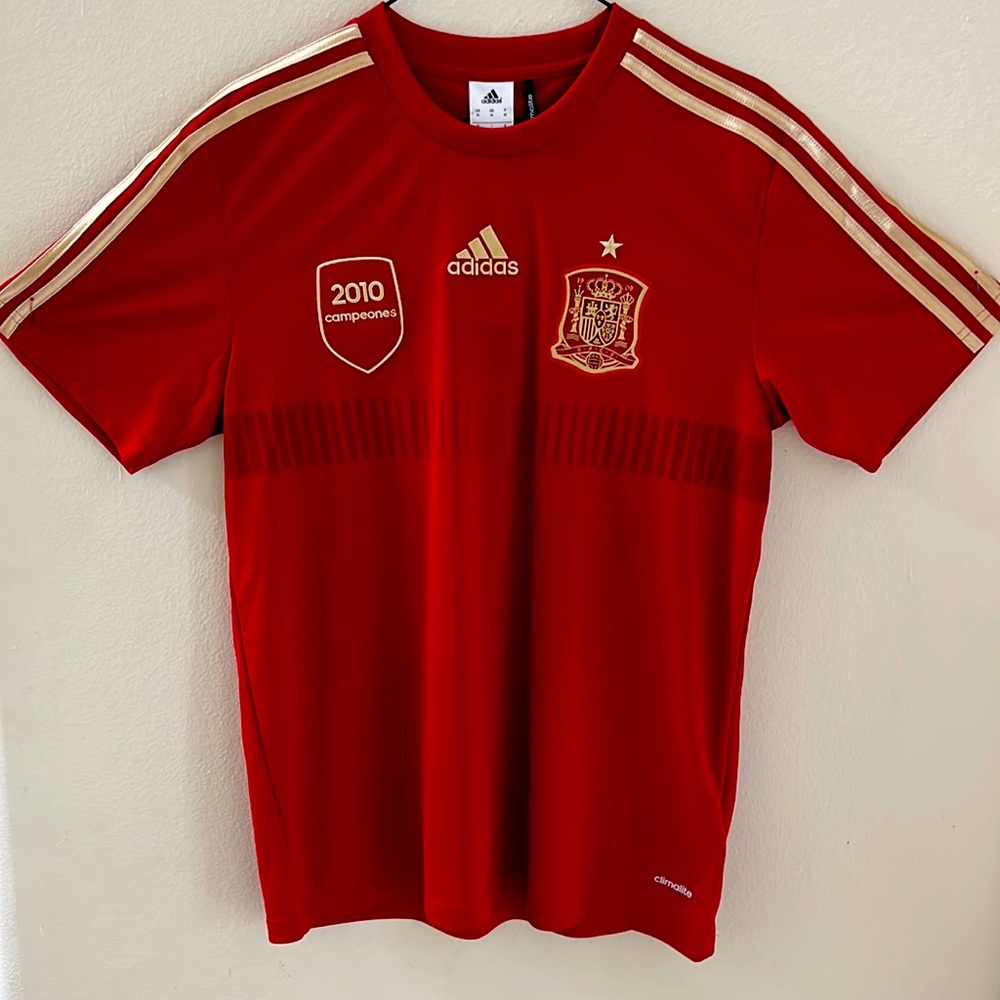 NWT Adidas 2010 Spain Championship Jersey